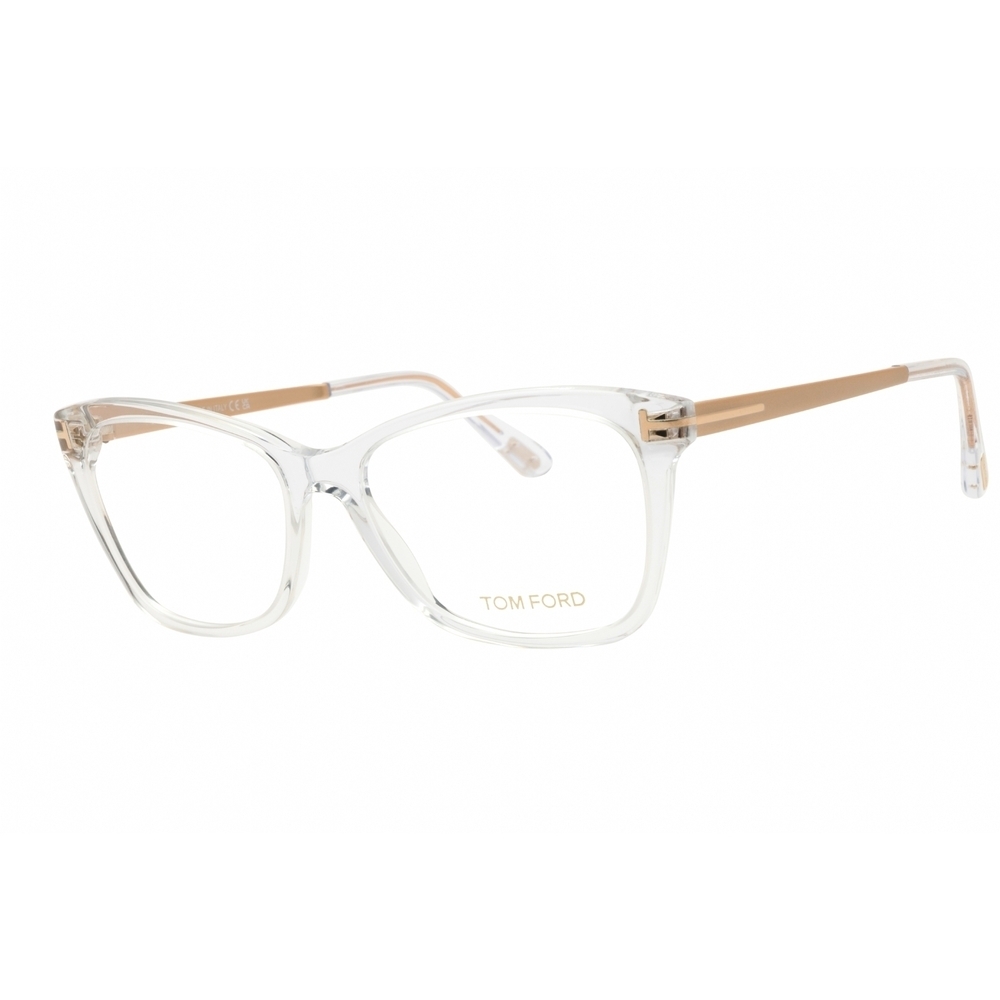 NWT Tom Ford FT5353 Crystal Rectangle 54mm Eyeglasses